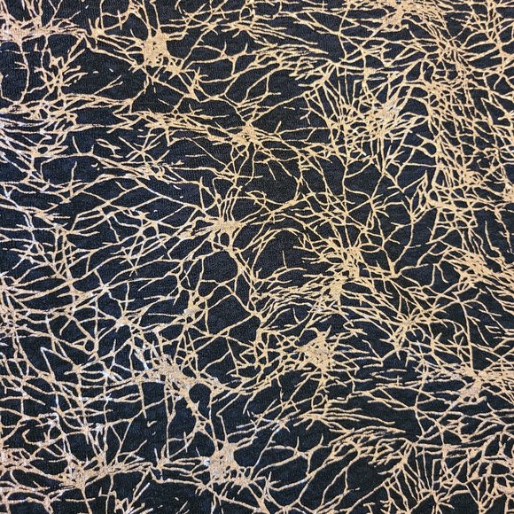 Minimum black and gold stretchy pencil skirt - Picture 2 of 3